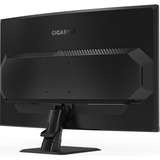 GIGABYTE GS32QCA 31.5" curved gaming monitor Zwart, HDMI, DisplayPort, 180 Hz