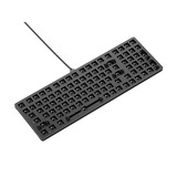 Glorious GMMK 2 Barebone Full Size, gaming toetsenbord Zwart, US lay-out, RGB leds, Hot-swappable