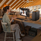 HP OmniDesk M02-0025nd (B8EM2EA) pc-systeem Zwart/grijs | R5 8500G | Radeon Graphics | 16 GB | 512 GB SSD