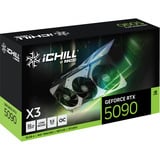 INNO3D GeForce RTX 5090 iCHILL X3 grafische kaart DLSS 4, 3x DisplayPort, 1x HDMI 2.1