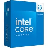 Intel® Core i5-14600K, 3,5 GHz (5,3 GHz Turbo Boost) socket 1700 processor "Raptor Lake-S", Unlocked, Boxed