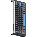 Iqunix EZ63 Magnetic Switch Gaming HE Keyboard, gaming toetsenbord Zwart/blauw, US lay-out, US-International, Gateron Magnetic Jade Pro, 60%, RGB, Double Shot PBT Keycaps
