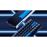 Iqunix EZ63 Magnetic Switch Gaming HE Keyboard, gaming toetsenbord Zwart/blauw, US lay-out, US-International, Gateron Magnetic Jade Pro, 60%, RGB, Double Shot PBT Keycaps