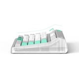 Iqunix OG80 Wormhole Wireless Mechanical Keyboard Grijs, US lay-out (QWERTY), Cherry MX Brown, 80% (TKL)	, RGB leds, Hot-swappable, PBT, 2.4GHz | Bluetooth 5.1 | USB-C