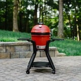 Kamado Joe Joe Jr®-kar met zijtafels barbecuewagen Zwart