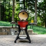 Kamado Joe Joe Jr®-kar met zijtafels barbecuewagen Zwart