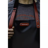 Kamado Joe Leren Schort Bruin, One size fits all