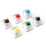 Keychron Gateron G Pro Silver keyboard switches Zilver/transparant, 110 stuks