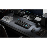 Keychron Q3 Ultra-M4 8K Wireless Custom Mechanical Keyboard Zwart, US lay-out (QWERTY), Keychron Silk POM Banana, 80% (TKL)	, 80% (TKL), RGB, Hot swap, 8K, 2.4 GHz / Bluetooth 5.2 / USB-C