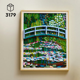 LEGO Art - Claude Monet – Brug over een vijver met waterlelies Constructiespeelgoed 31220, Retail