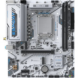 MAXSUN MS-eSport H810M WIFI ICE socket 1851 moederbord Wit, 2.5 Gb-LAN, WLAN, BT, Sound, µATX