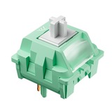 MCHOSE Z75S Gray Blue Cabbage Tofu Metal Top Cover Wireless Mechanical, toetsenbord Grijs/lichtblauw, US lay-out, KTT Cabbage Tofu V2, 75%, RGB, Hot swap, Double-shot PBT, draadloos / Bluetooth / USB-C