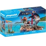 PLAYMOBIL Piratenvlot met schat Constructiespeelgoed 71794