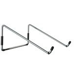 R-Go Tools Steel Travel Laptopstandaard Zilver