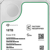 Seagate Exos X18 18 TB Refurbished harde schijf SATA 6 Gb/s, 3,5"