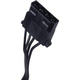 SilverStone Gemini 900A Gold, 900 watt voeding  Zwart, 4x PCIe