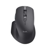 Trust Ozaa+ Draadloze Muis Zijscrollwiel Oplaadbaar  Zwart, 800-3200 Dpi, 2.4GHz, 2x Bluetooth