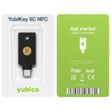 Yubico YubiKey 5C NFC security key Zwart, USB-C 2.0, NFC