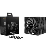 be quiet! Pure Wings 3 - High-speed case fan Zwart, 3 stuks