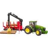 bruder John Deere 7930 met bosbouwaanhanger Modelvoertuig 03054
