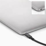 goobay USB-C 4.0 Gen 3.2 kabel Zwart, 1 meter