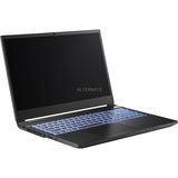ALTERNATE Thunderstorm 15.6” - Ryzen 7 - RTX 5050  gaming laptop Zwart | R7 H255 | RTX 5050 | 16 GB | 1 TB SSD