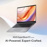 ASUS ExpertBook P3 PM3406CHA-LY0045X 14"  Copilot+ laptop Grijs | R7 260 | Radeon 780M | 16 GB | 512 GB SSD