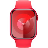 Apple Watch Series 9 smartwatch Rood/rood, Aluminium, 45 mm, Sportbandje (S/M)