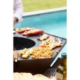 Barbecook Nestor Island uit cortenstaal houtbarbecue 