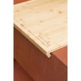 Barbecook Nestor Island uit cortenstaal houtbarbecue 