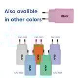 Club 3D 2-Pack USB C Charger 30 Watt Roze