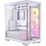 Corsair iCUE LINK 3500X RGB midi tower behuizing Wit | 2x USB-A | 1x USB-C | RGB | Tempered Glass