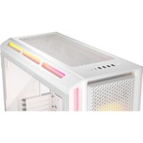Corsair iCUE LINK 5000T LX RGB midi tower behuizing Wit | 4x USB-A | 1x USB-C | RGB | Tempered Glass