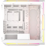 Corsair iCUE LINK 5000T LX RGB midi tower behuizing Wit | 4x USB-A | 1x USB-C | RGB | Tempered Glass