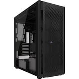 Corsair iCUE LINK 9000D RGB AIRFLOW big tower behuizing Zwart | 4x USB-A | 2x USB-C | Tempered Glass