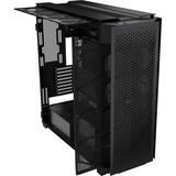Corsair iCUE LINK 9000D RGB AIRFLOW big tower behuizing Zwart | 4x USB-A | 2x USB-C | Tempered Glass