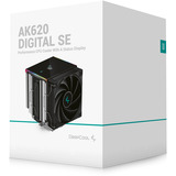 DeepCool AK620 DIGITAL SE RGB CPU-koeler Zwart