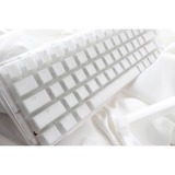 Ducky One 3 SF Aura White, toetsenbord Wit, US lay-out, Cherry MX Silent Red, 65%, ABS Double Shot, hot swap