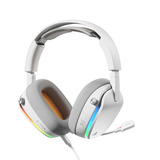 Glorious GHS Eternal RGB - Stereo RGB gamingheadset over-ear gaming headset Wit, Pc, PS5, PS4, Switch, USB-C