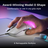 Glorious Model O Eternal gaming muis Wit, 100 - 12.000 DPI, RGB