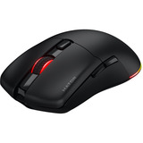 Hator Pulsar 3 Wireless gaming muis Zwart, 400 - 11.000 DPI, RGB, 2.4GHz / Bluetooth 5.1 / USB