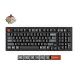 Keychron V5 Ultra 8K Wireless Custom Mechanical Keyboard, toetsenbord Zwart, US lay-out, Keychron Silk POM Red, 96%, RGB, Hot swap, 2.4 GHz / Bluetooth 5.3 / USB-C