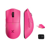 MCHOSE K7 Ultra Lightweight Wireless Gaming Mouse Roze, RGB, USB / 2.4 GHz, 42.000 DPI