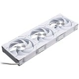 Phanteks D30-120 PWM Regular RGB case fan Wit, 120 x 120 x 30 mm, 3 stuks, 4-pins PWM fan-connector