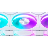 Phanteks D30-120 PWM Regular RGB case fan Wit, 120 x 120 x 30 mm, 3 stuks, 4-pins PWM fan-connector