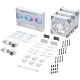 Phanteks D30-120 PWM Regular RGB case fan Wit, 120 x 120 x 30 mm, 3 stuks, 4-pins PWM fan-connector