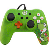 PowerA Switch Wired Controller Yoshi Groen