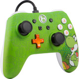 PowerA Switch Wired Controller Yoshi Groen