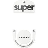 Pulsar Superglide Type S Version 2 Glass Skates Logitech Superlight 2 / X2 Superstrike muis skate Wit