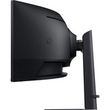 Samsung Odyssey G9 G91F 49" UltraWide gaming monitor Zwart, 2x HDMI, DisplayPort, 2x USB-A, USB-B, 144 Hz
